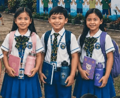 Kindergarten learners at PASQUIL