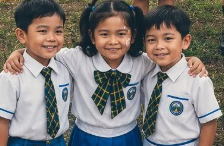 Nursery learners at PASQUIL