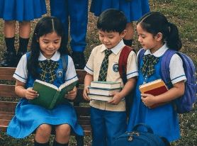 Pre-Kinder learners at PASQUIL